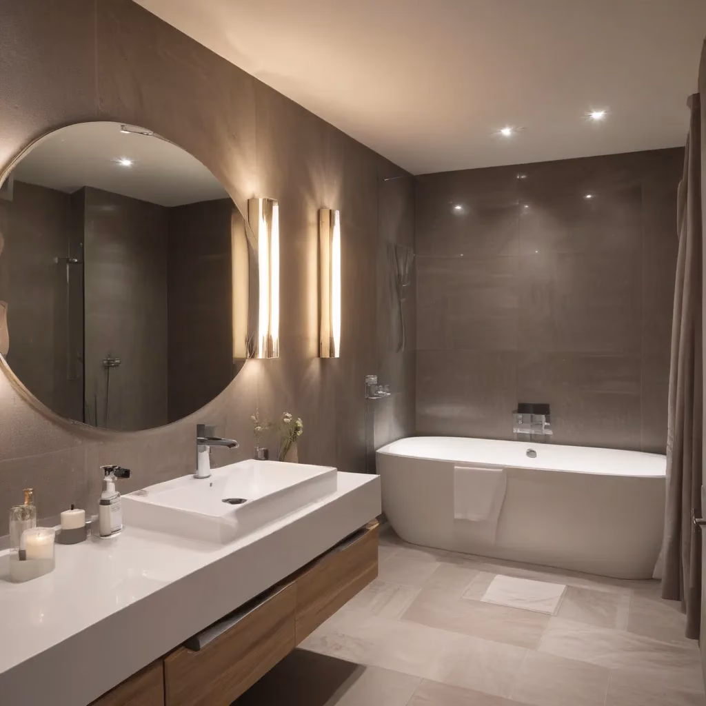 Optimising Bathroom Lighting Schemes to Complement Sofa Placement and Ambiance