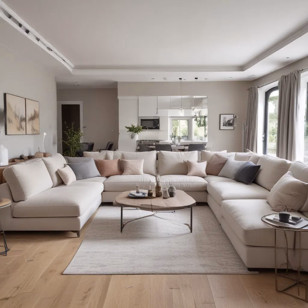 Optimising Sofa Layouts for Open-Plan Living with U-Shaped Designs