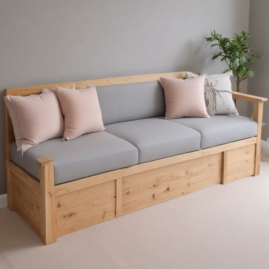 Optimising Sofa Storage with DIY Bench Seating