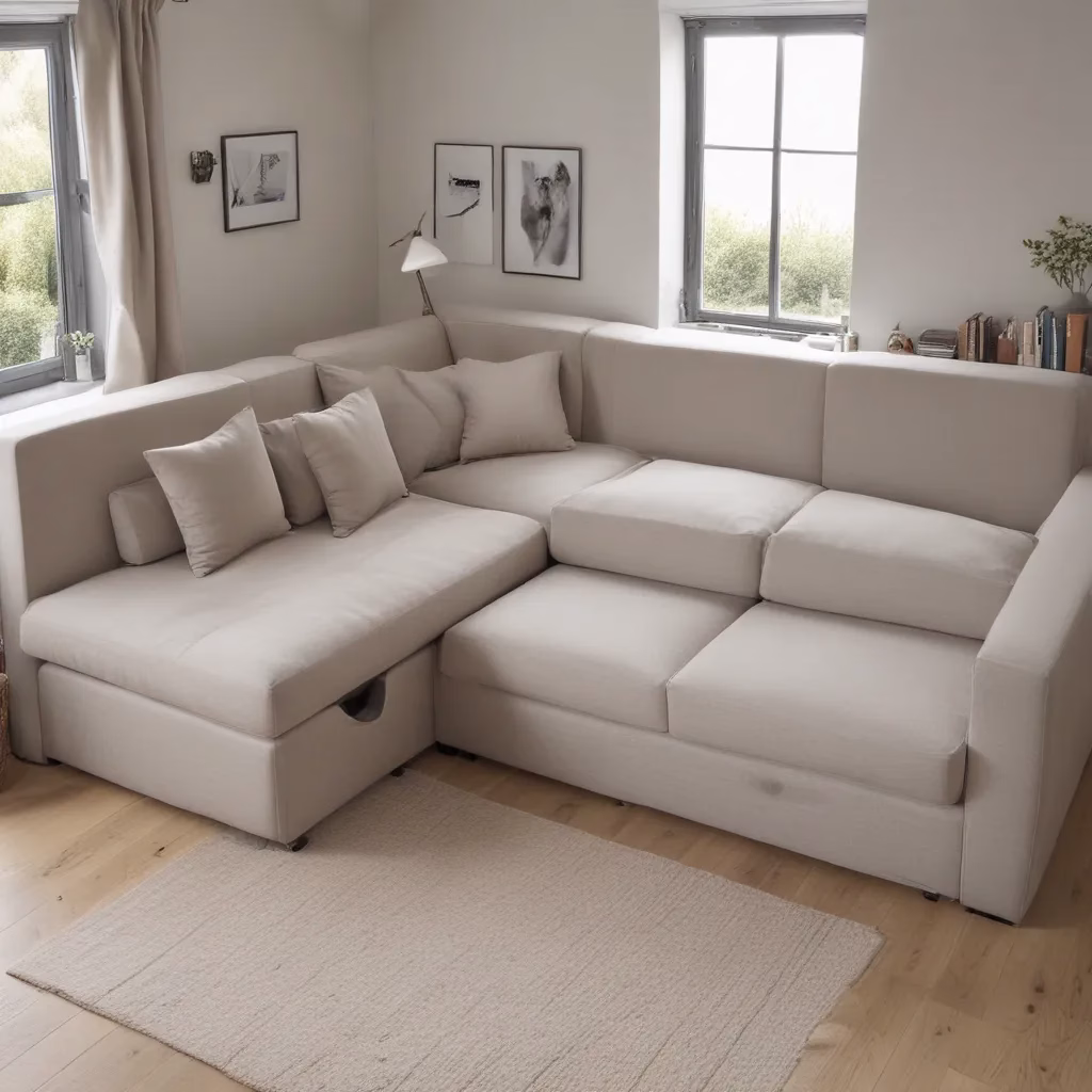 Organised Living with Versatile U-Shaped Sofa Bed Solutions for the Home