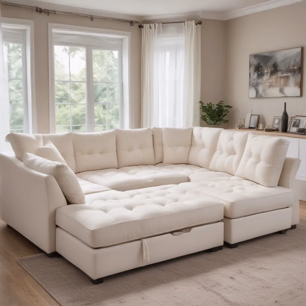 Prolonging the Life of U-Shaped Sofa Bed Upholstery Through Proper Care Routines