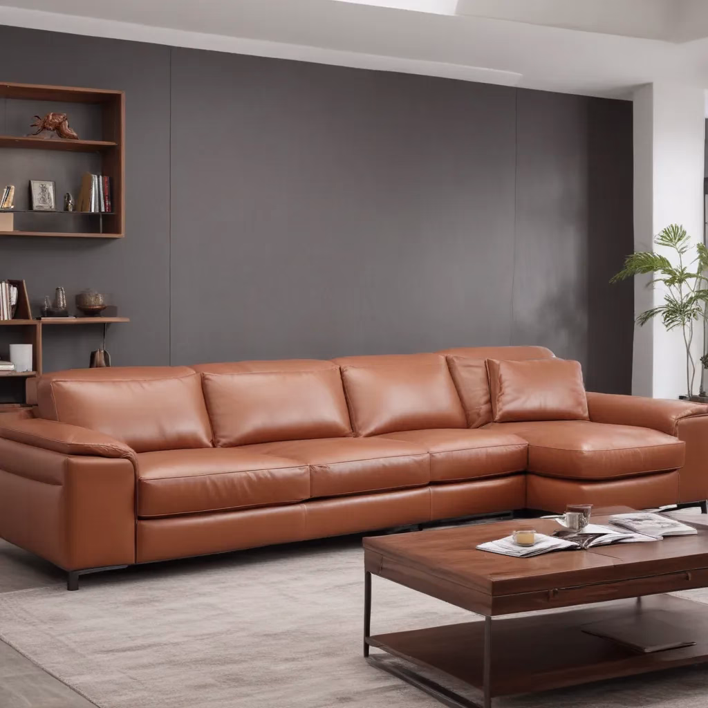 Recline and Unwind in Custom Comfort with Luxurious Leather Sofas