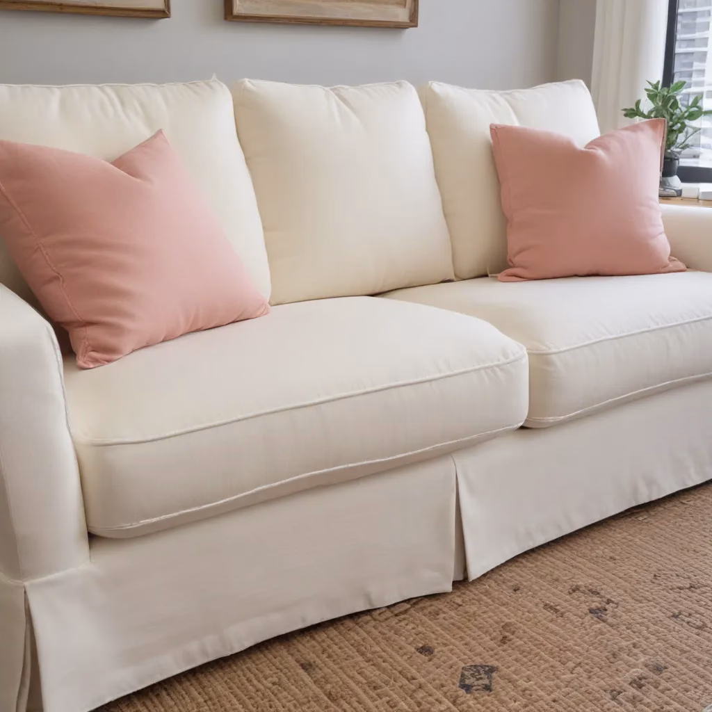 Refreshing Tired Sofa Upholstery with Custom, Removable Slipcover Solutions