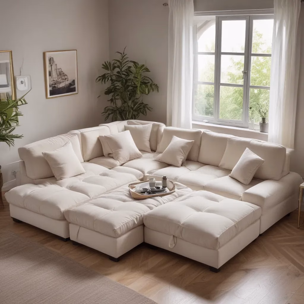 Relaxation Redefined: U-Shaped Sofa Beds for Soothing Home Sanctuaries