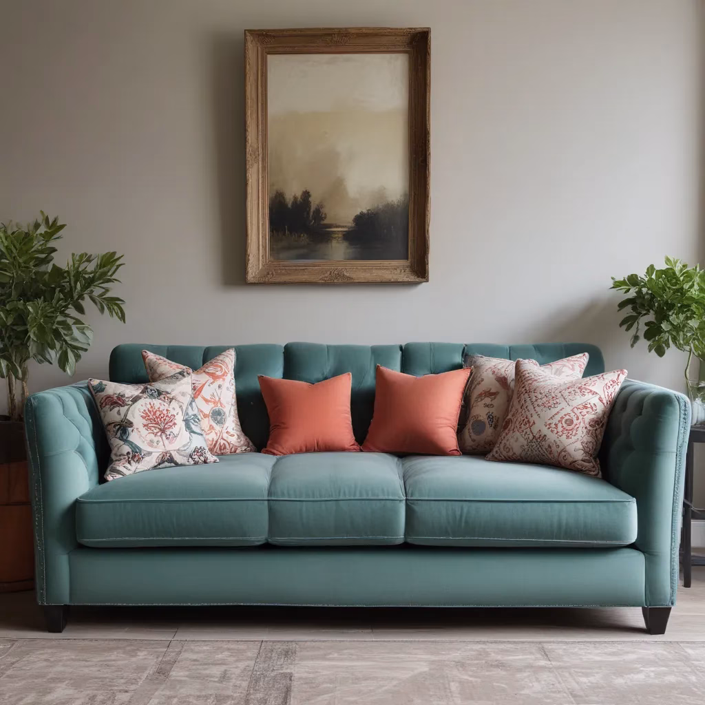 Revitalising Dated Decor with Statement Sofa Accents