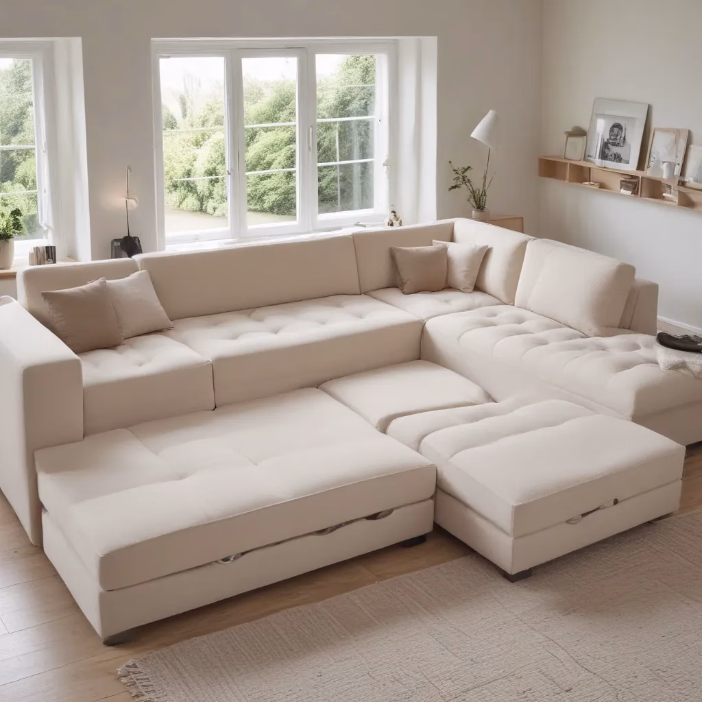 Streamlining Efficient Spaces: U-Shaped Sofa Beds for Organised Living