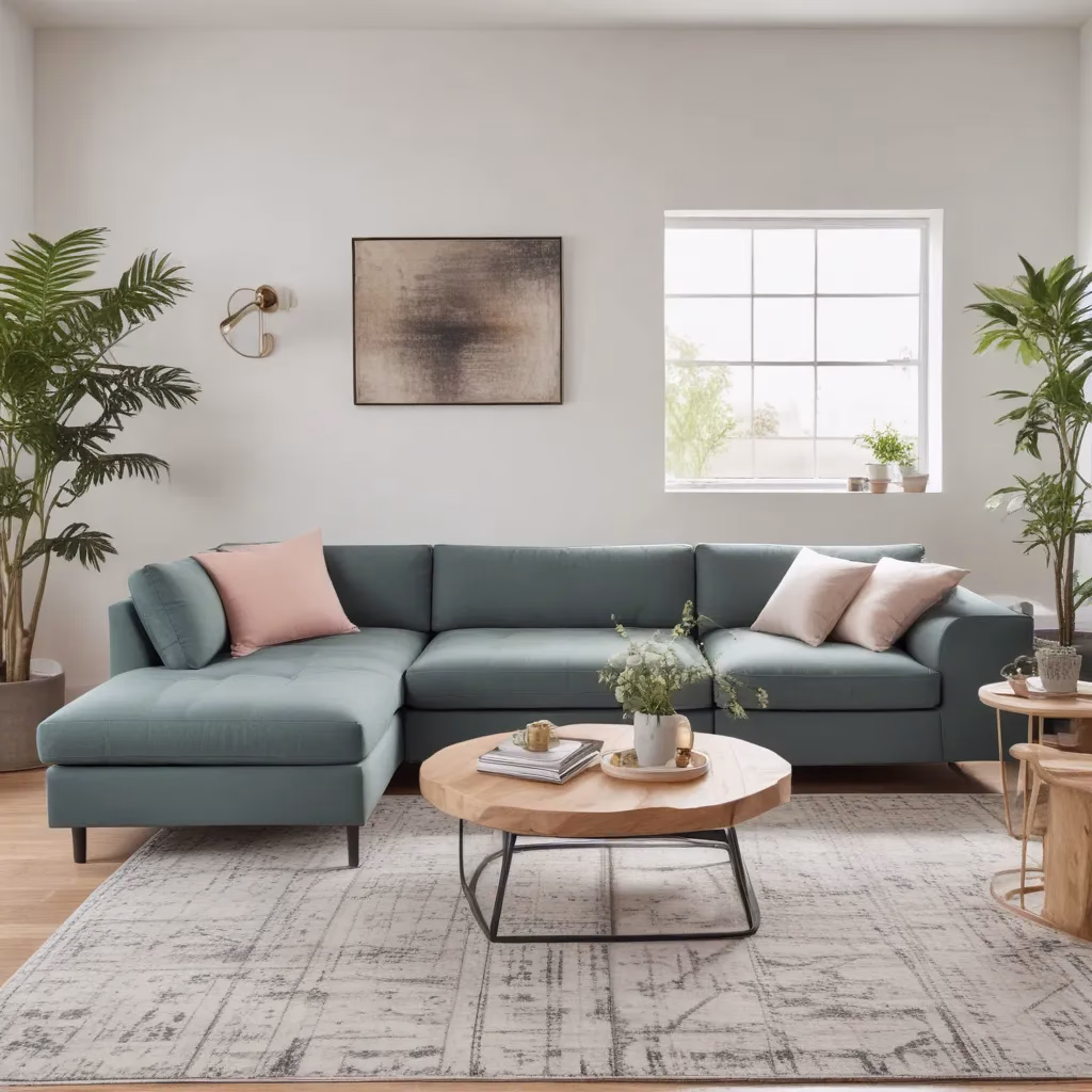 Streamlining Small-Space Living with Transformative U-Shaped Sofas