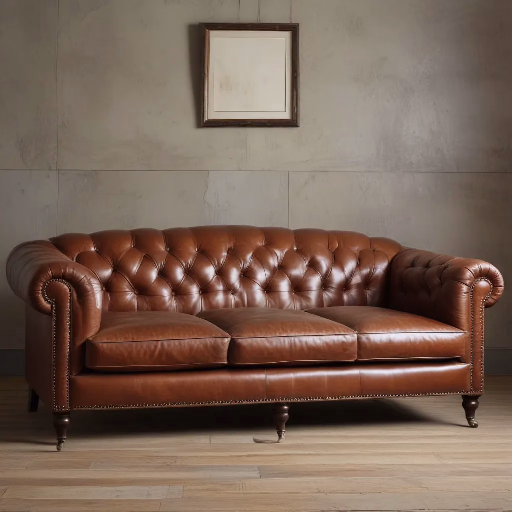 Timeless Allure: Preserving the Charm of Vintage Leather Sofas