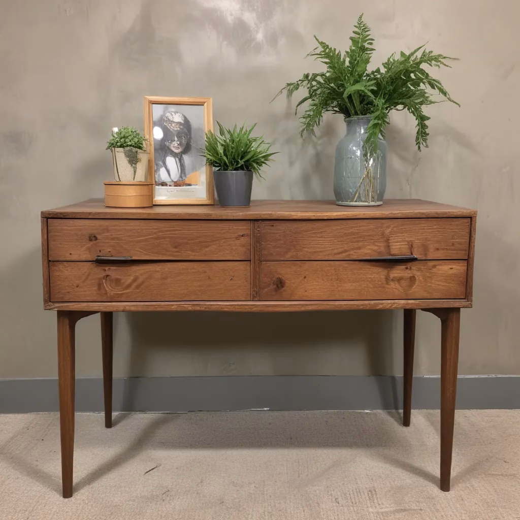 Unexpected Elegance: Repurposed Furniture Finds New Purpose