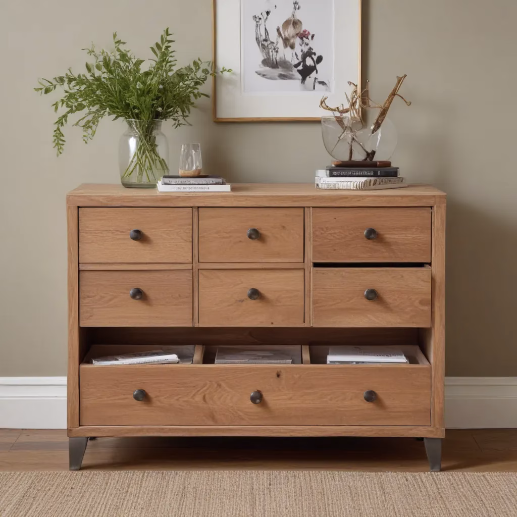 Unexpected Elegance: Repurposed Furniture as Chic Storage Solutions