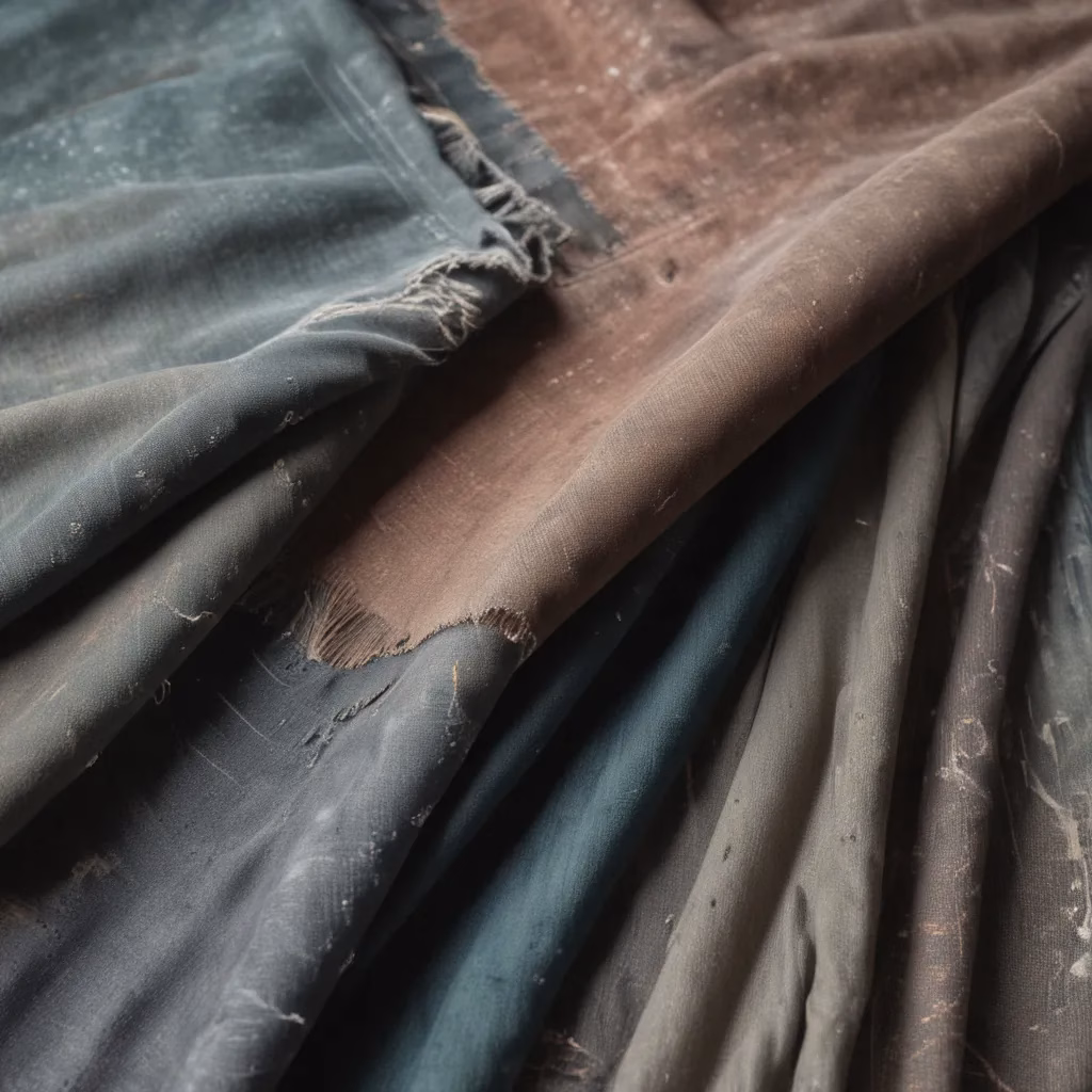 Vintage Vibes: Distressed and Overdyed Fabrics