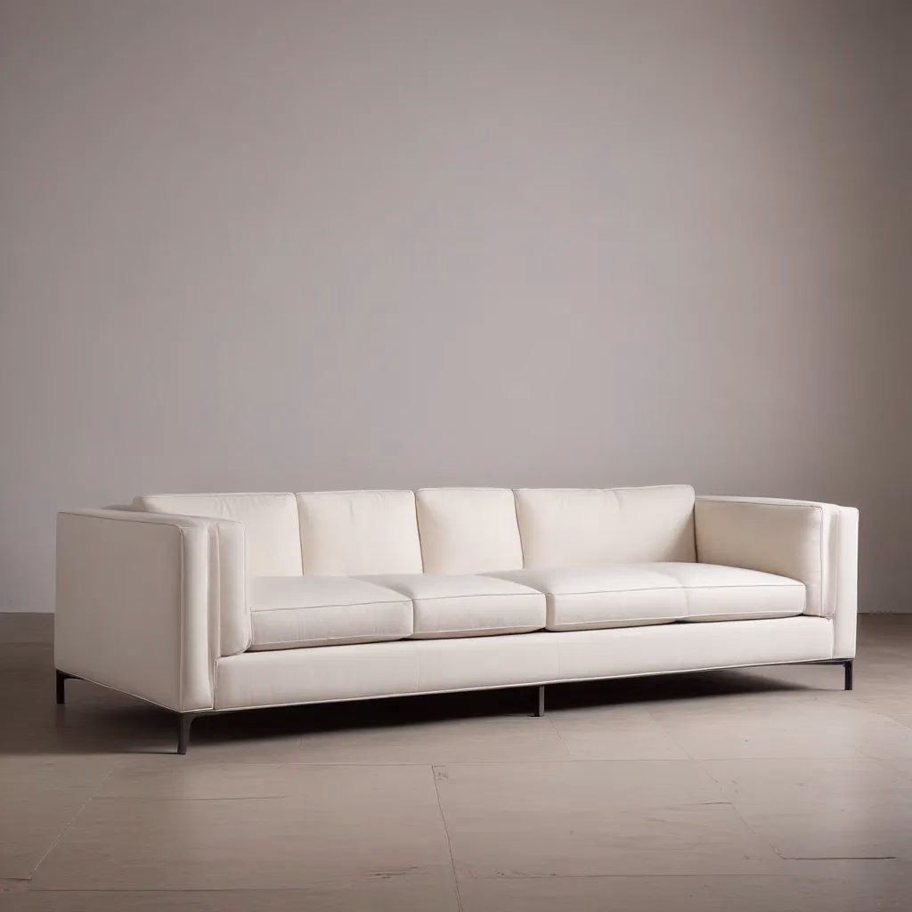 Architectural Arms Redefine the Classic Sofa Silhouette