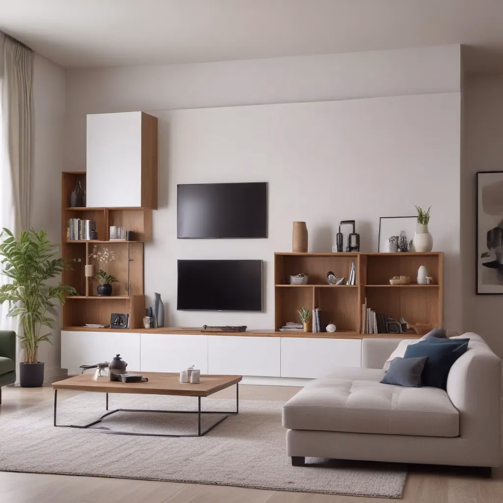 Arranging Modular Pieces for Customised Living Room Configurations