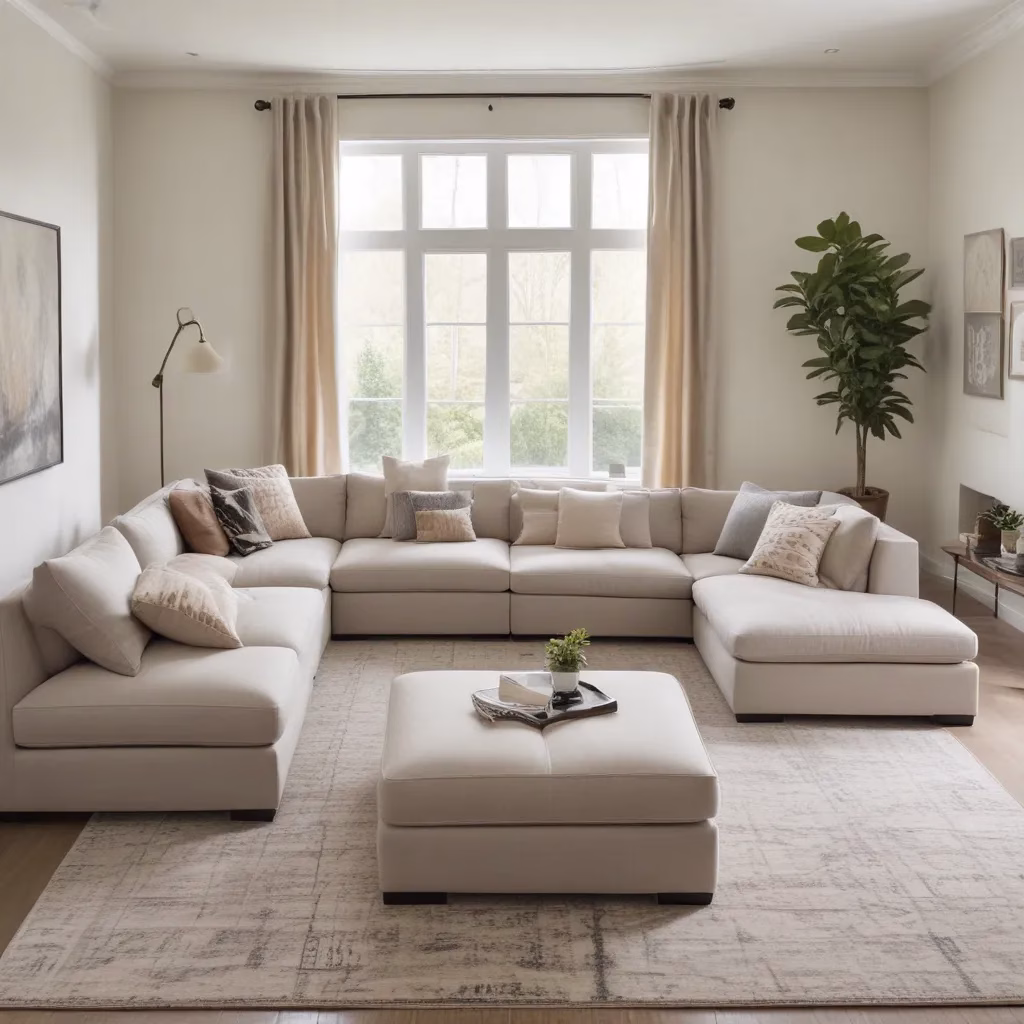 Arranging Modular Sectionals for Flexible Living Room Layouts