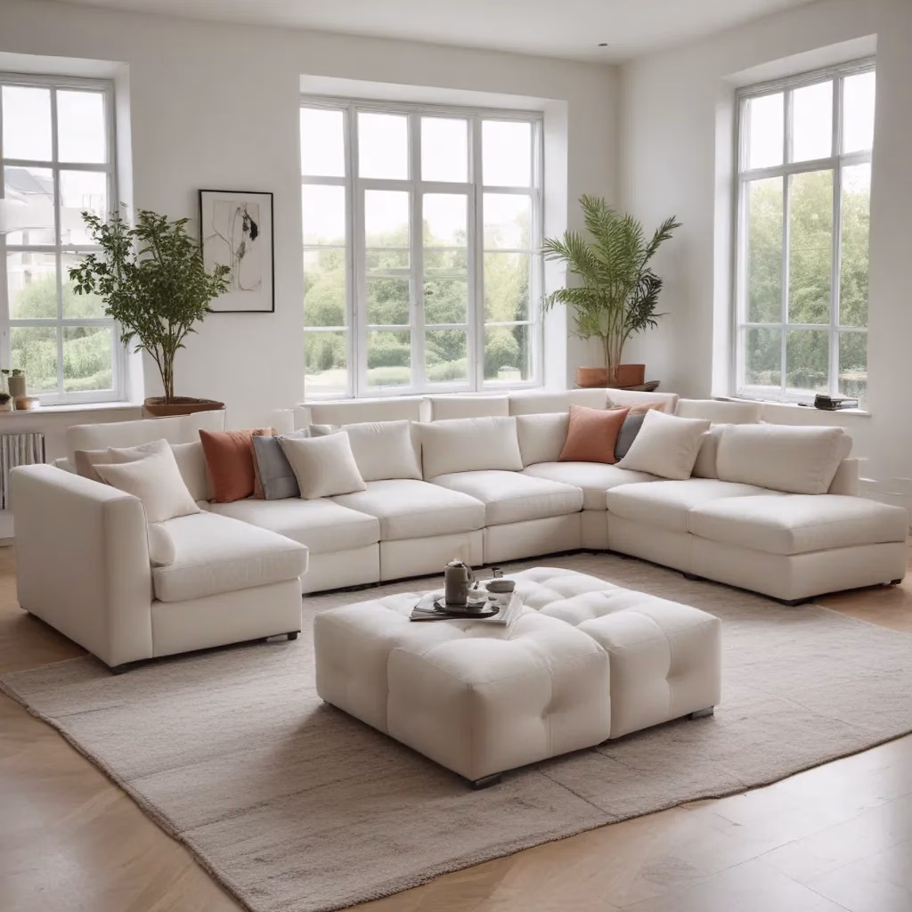 Arranging Modular Sofas for Versatile Living Room Configurations