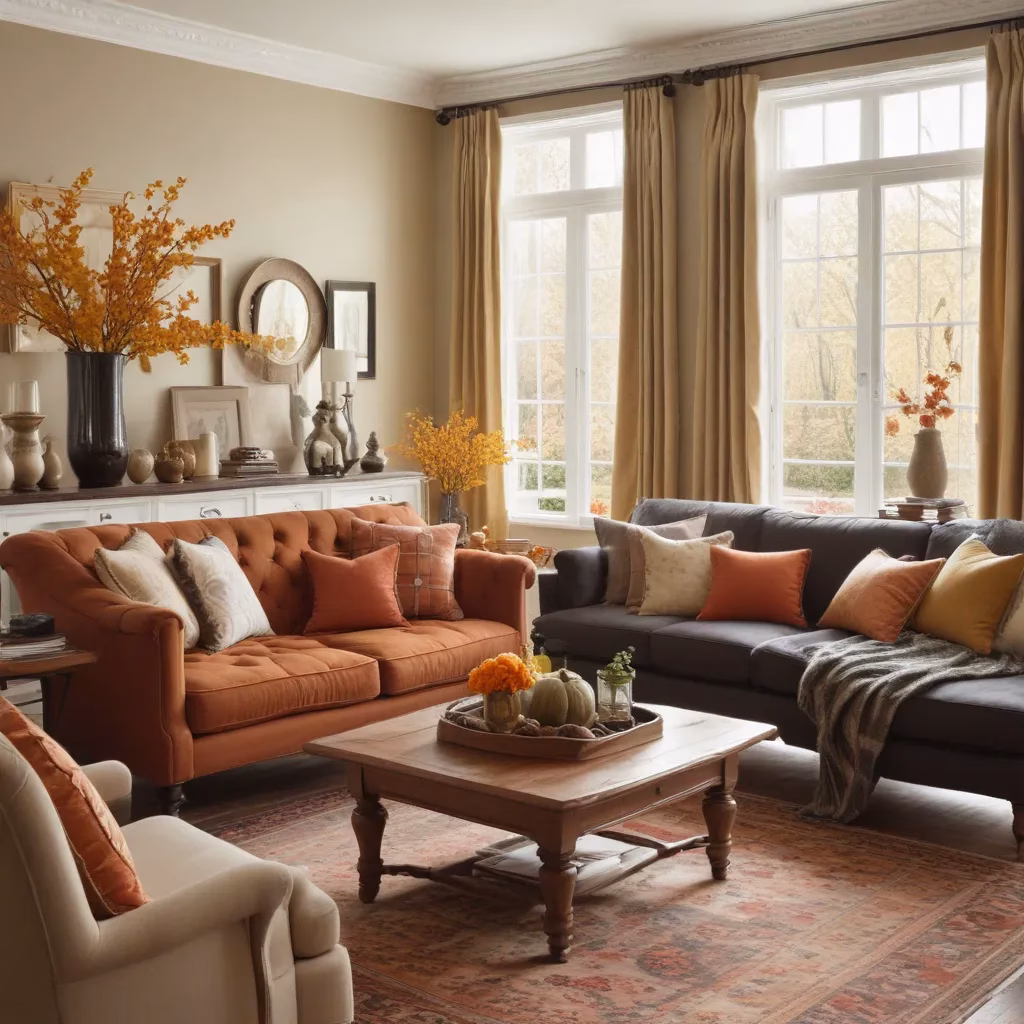 Autumn Allure: Warm and Welcoming Living Room Updates