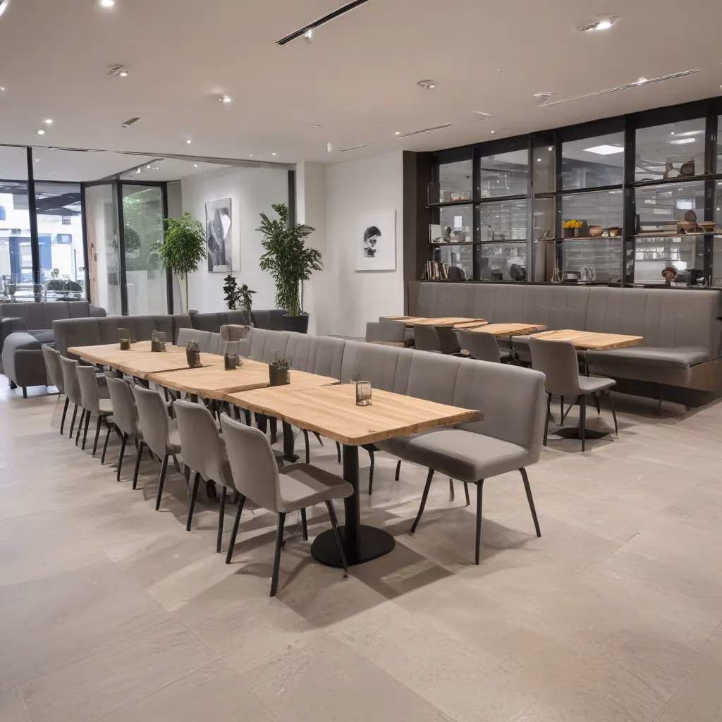 Bespoke Seating to Delineate Zones and optimise Flow in Open Spaces