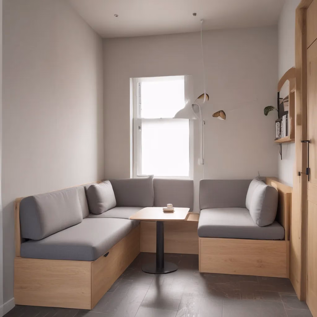 Bespoke Seating to Maximize Spatial Potential in Small Rooms