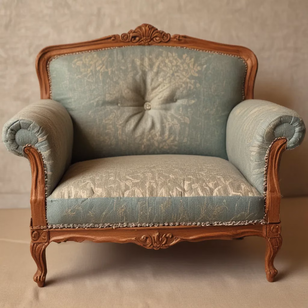Breathing New Life into Worn Upholstery for Miniature Homes