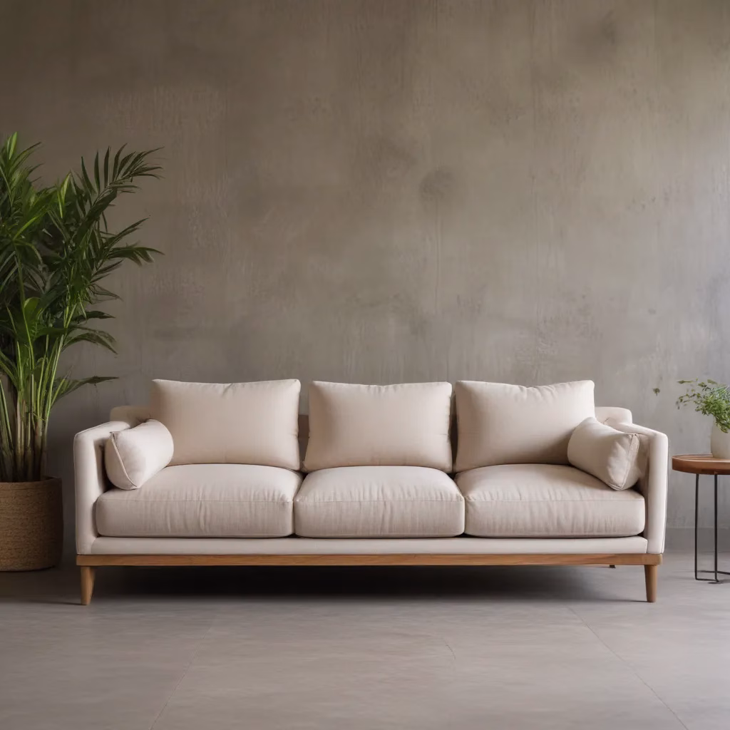 Bringing Nature Indoors with Organic Sofa Textures and Materials