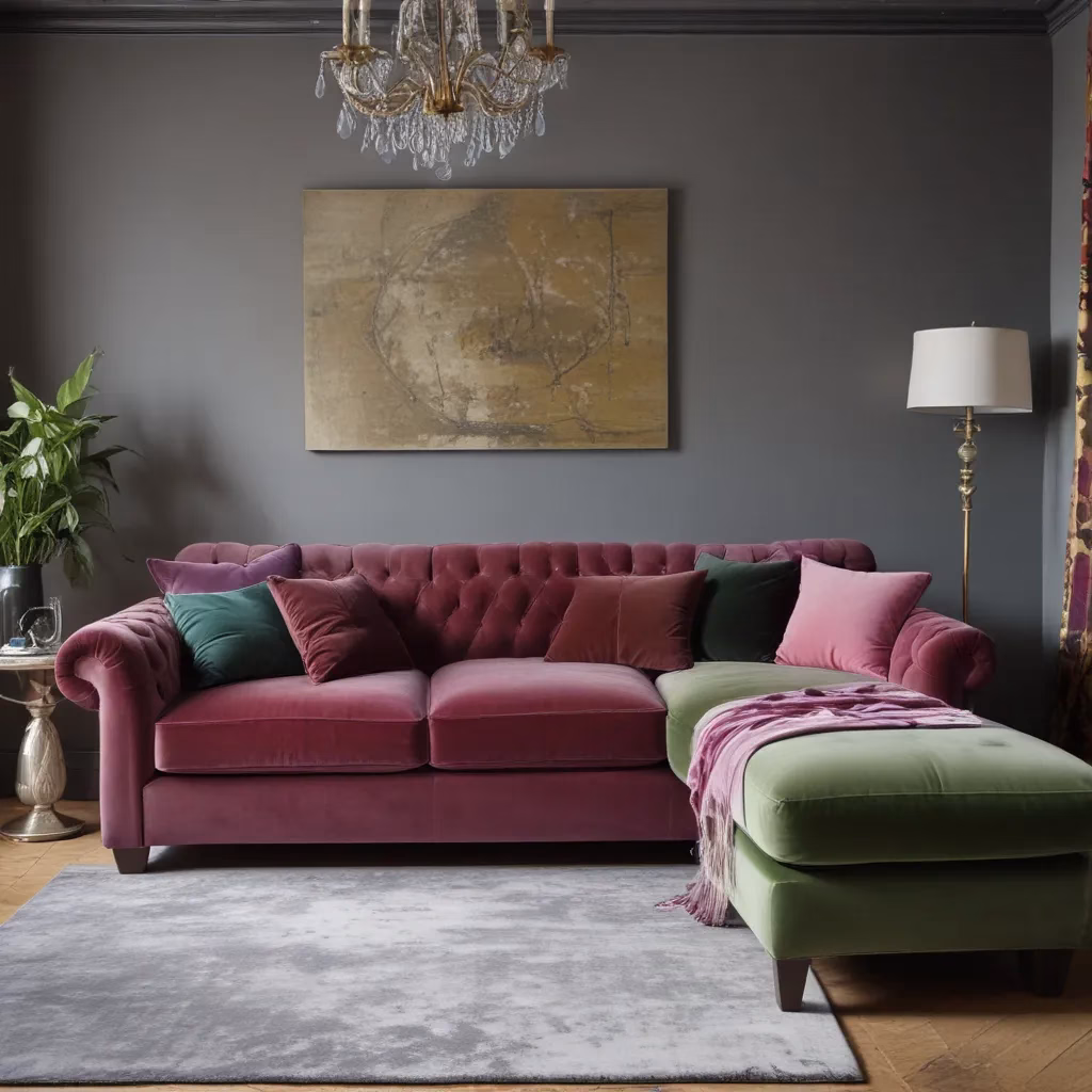 Colour Your World: Decorating with Plush Velvet Sofas