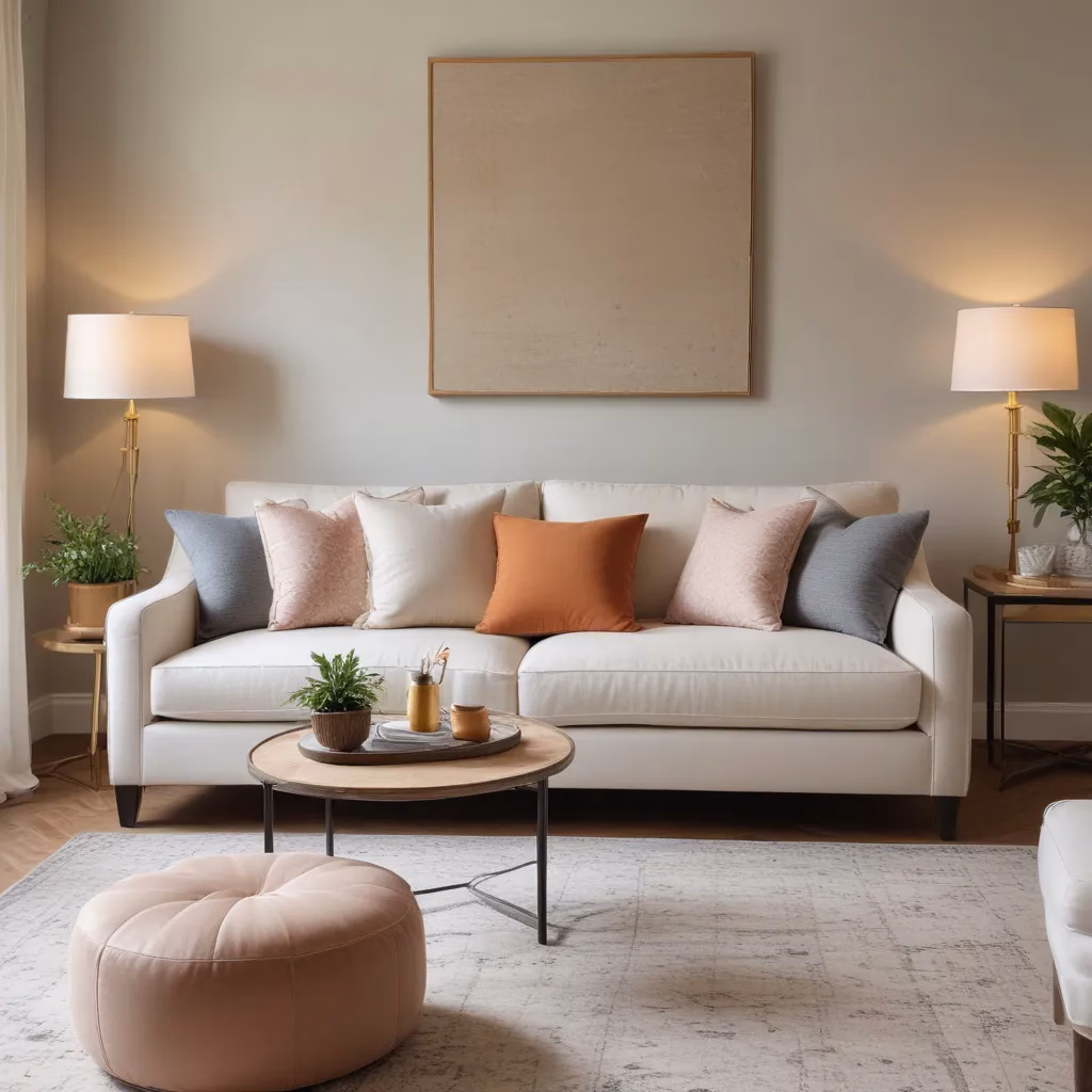 Crafting a Cohesive Living Room with a Custom-Designed Sofa