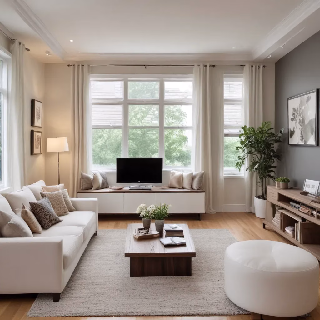 Decorative Strategies to Visually Expand Compact Living Rooms