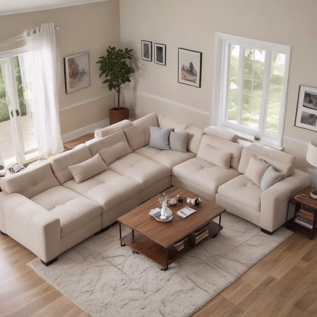 Designing Multifunctional Living Rooms with Modular Sectionals
