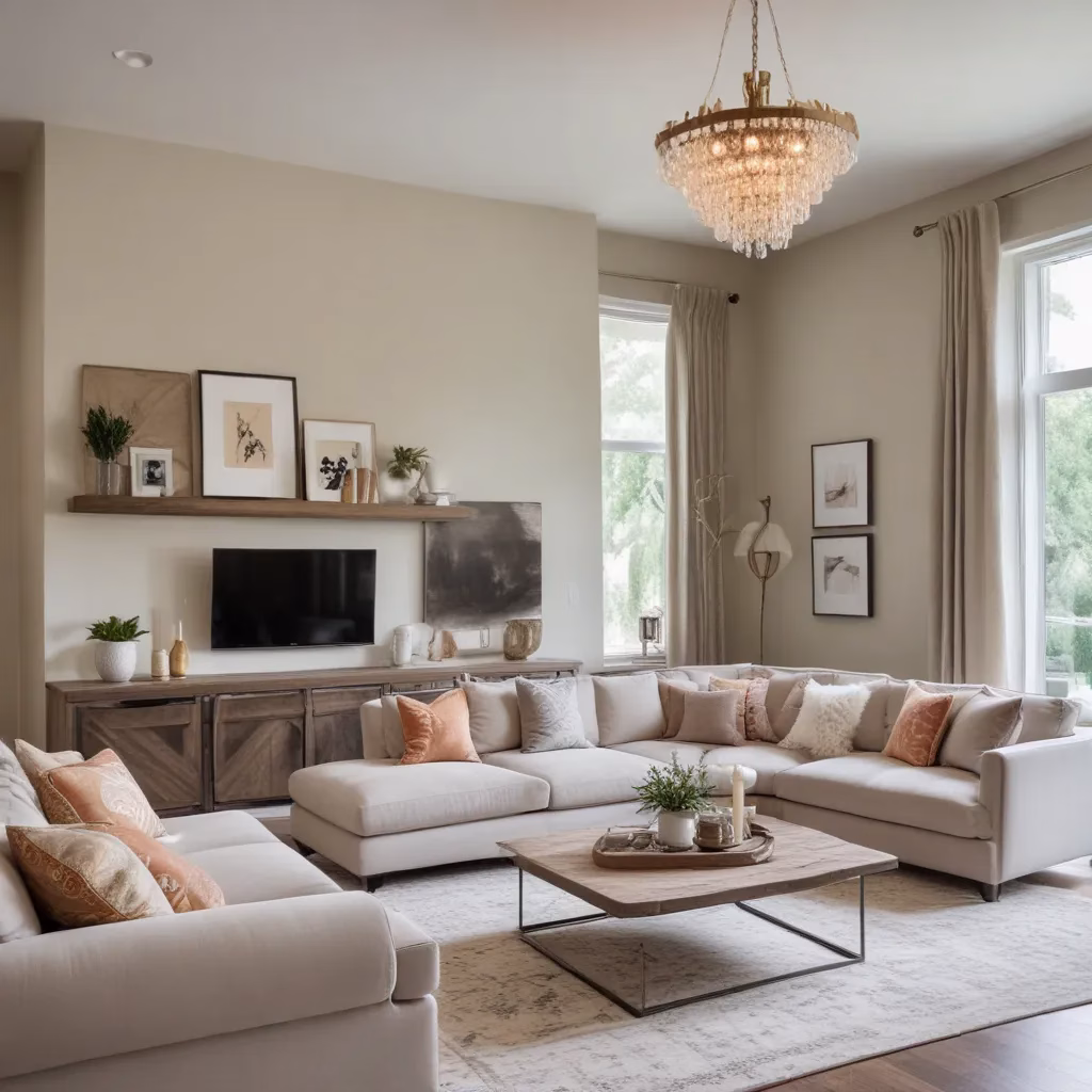 Designing a Family-Friendly Living Room with Custom Furnishings