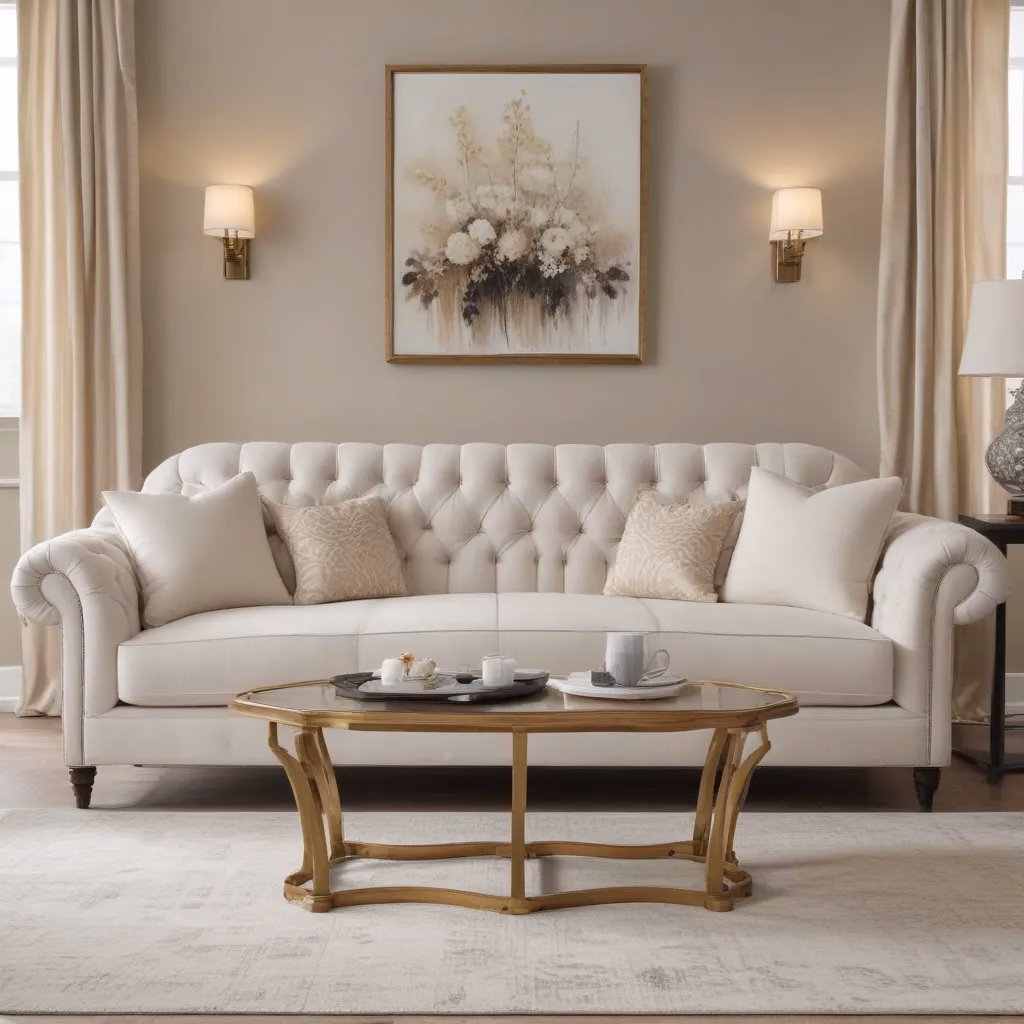 Elevate Your Decor With Luxurious Custom Sofa Details