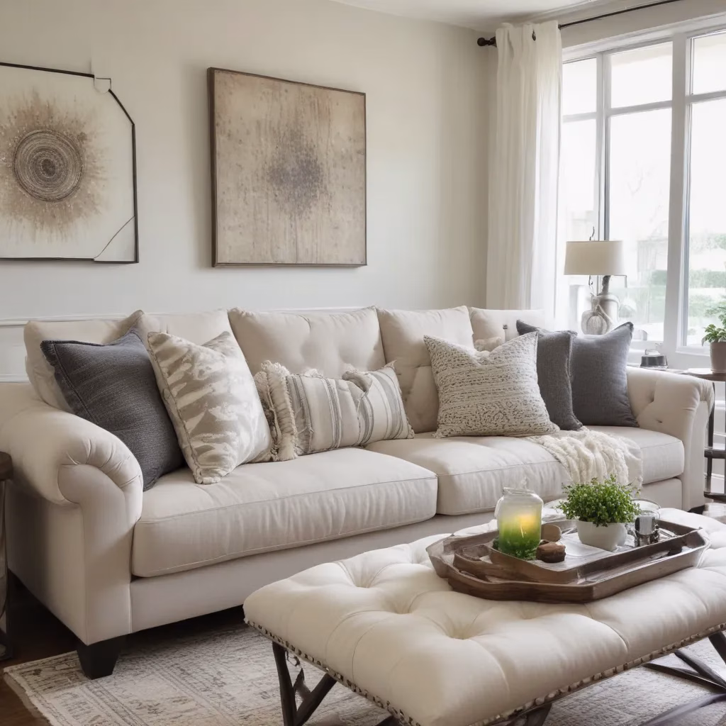 Elevating Living Room Style with Sofa Accent Pillows and Throws