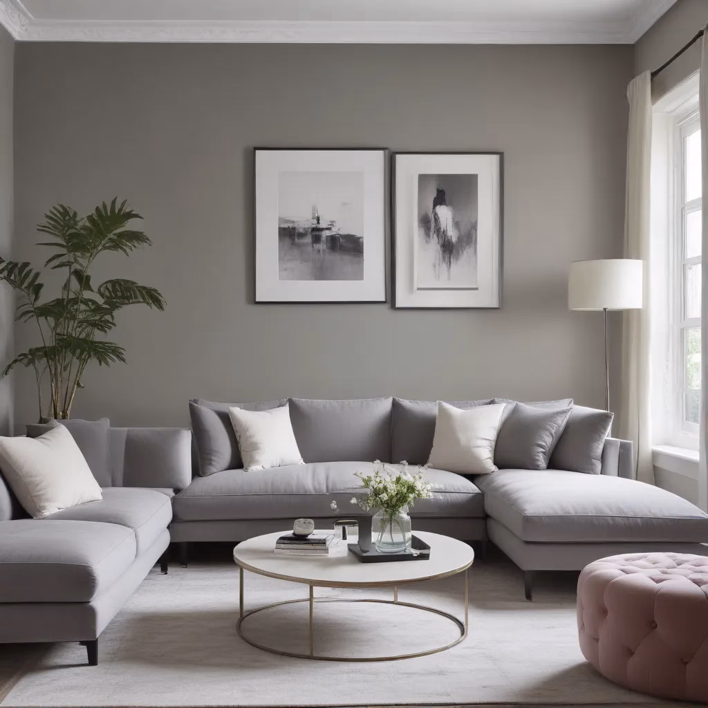 Incorporating Sofa Colour into a Monochromatic Living Room Palette