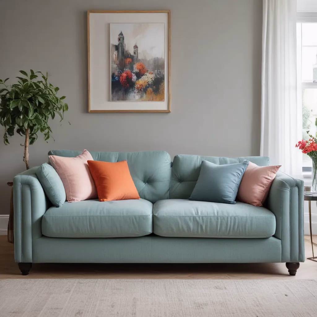 Incorporating Trending Colours into Your Sofa Centrepiece
