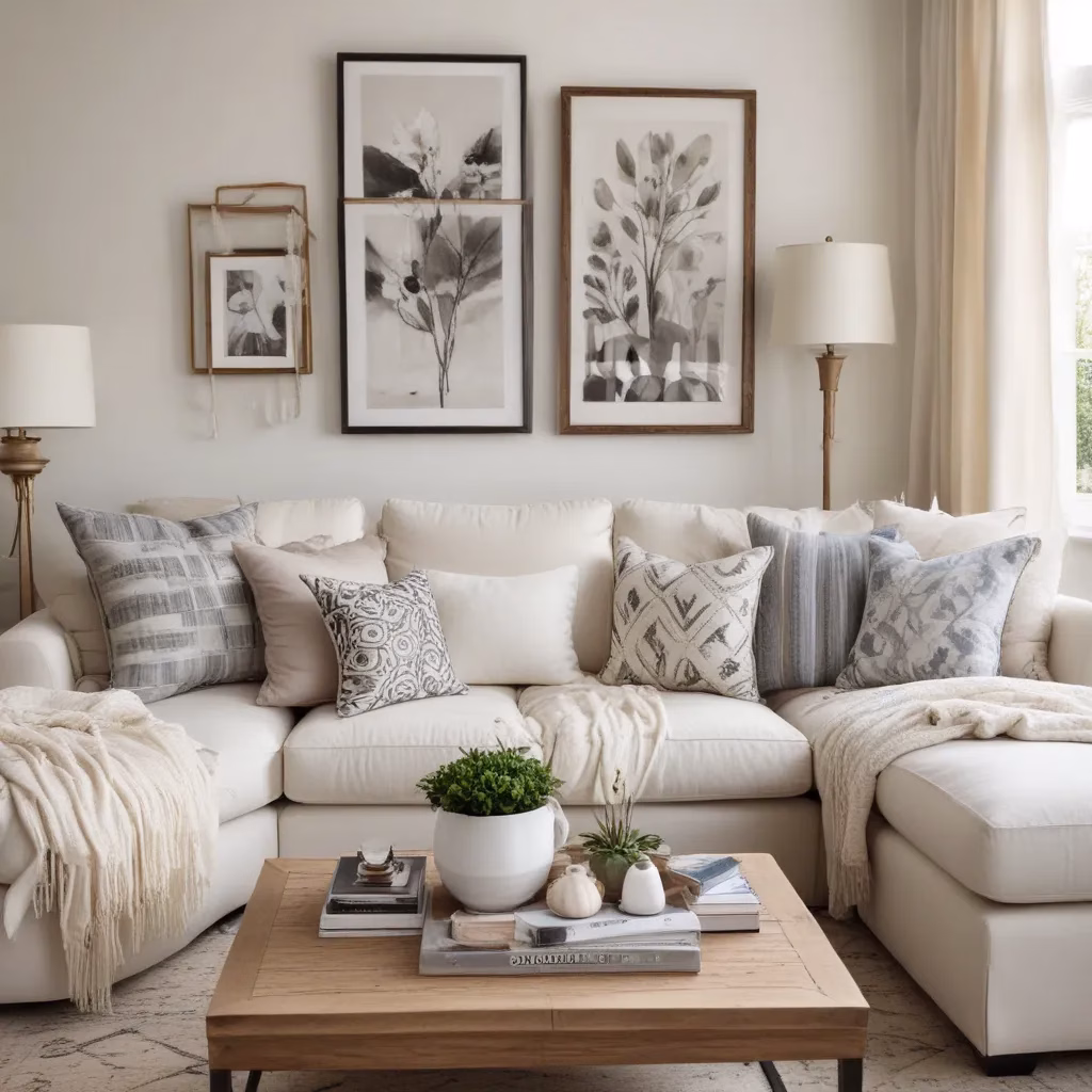 Layering Décor for a Cohesive Look Around Your Sofa