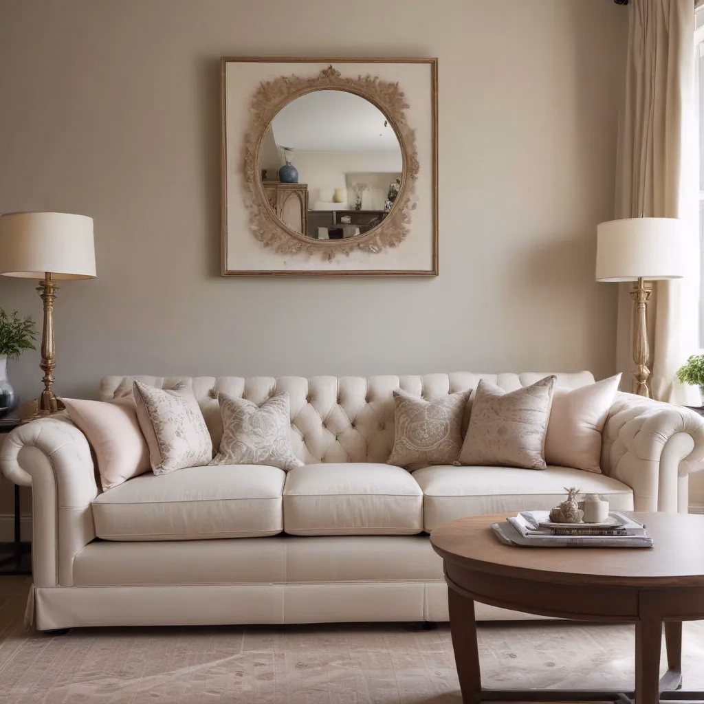 Mixing Traditional and Modern Elements in Sofa Upholstery