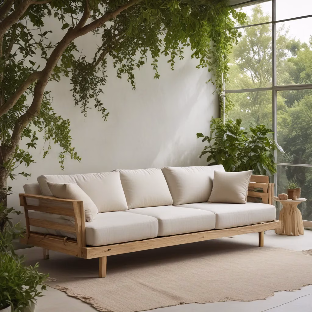 Nurturing Nature: Biophilic Sofas Bringing the Outdoors In