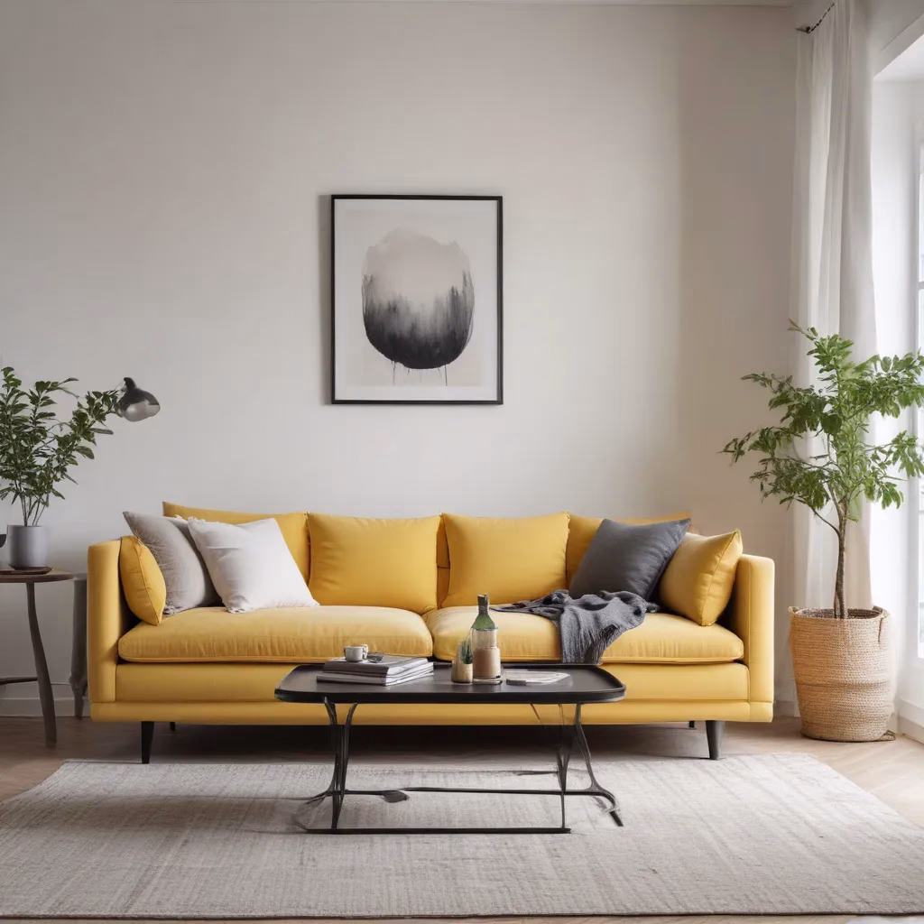 Refreshing Living Room Ambience with Thoughtful Sofa Styling