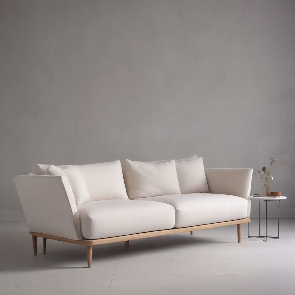 Scandinavian Sensibilities Meet Minimalist Chic in Sofa Design