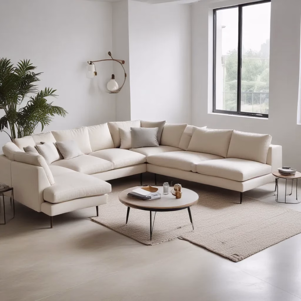 Sleek Four-Seater Sectionals Maximise Style in Compact Spaces