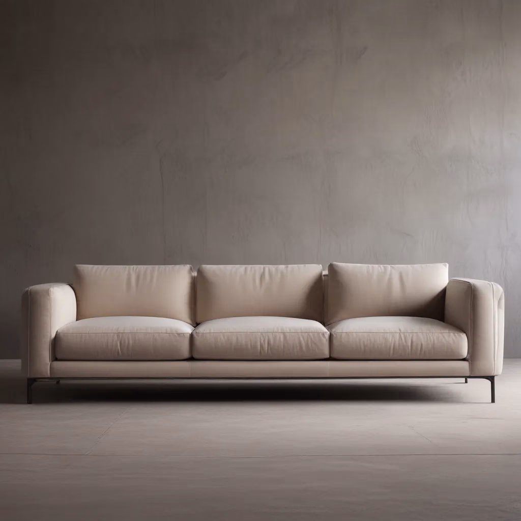 Sleek and Simple Silhouettes Dominate Contemporary Sofa Aesthetics