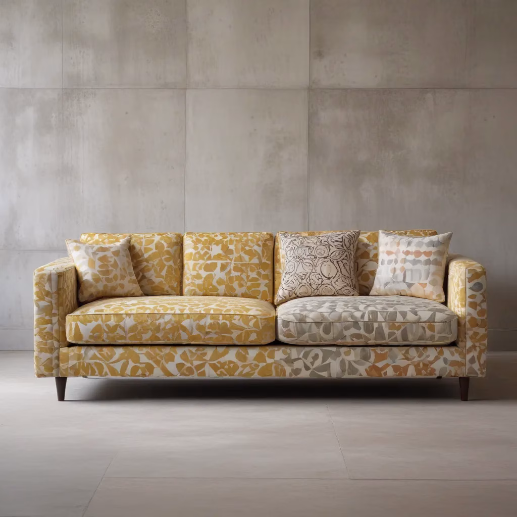 Surprising Patterns Infuse Playfulness into Modern Sofa Designs
