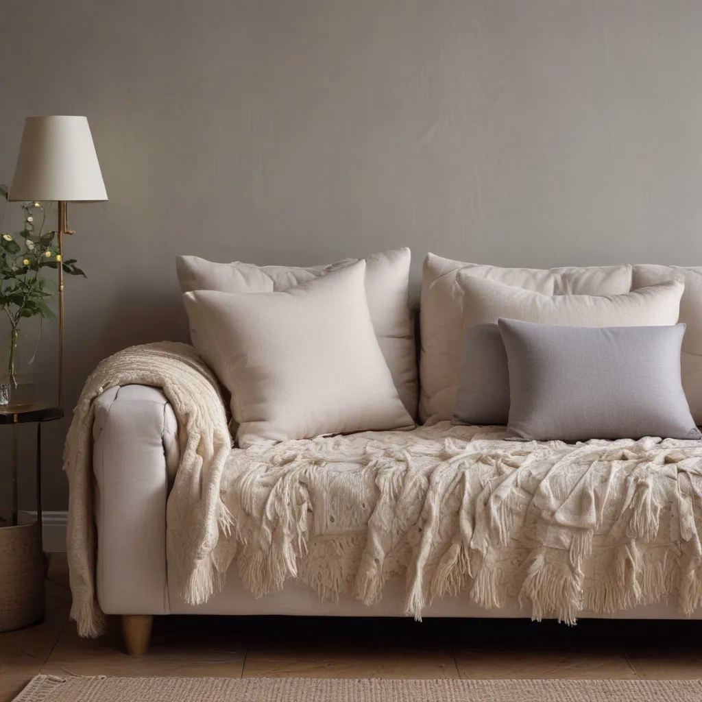 Textural Fabrics for a Cosy Sofa Retreat