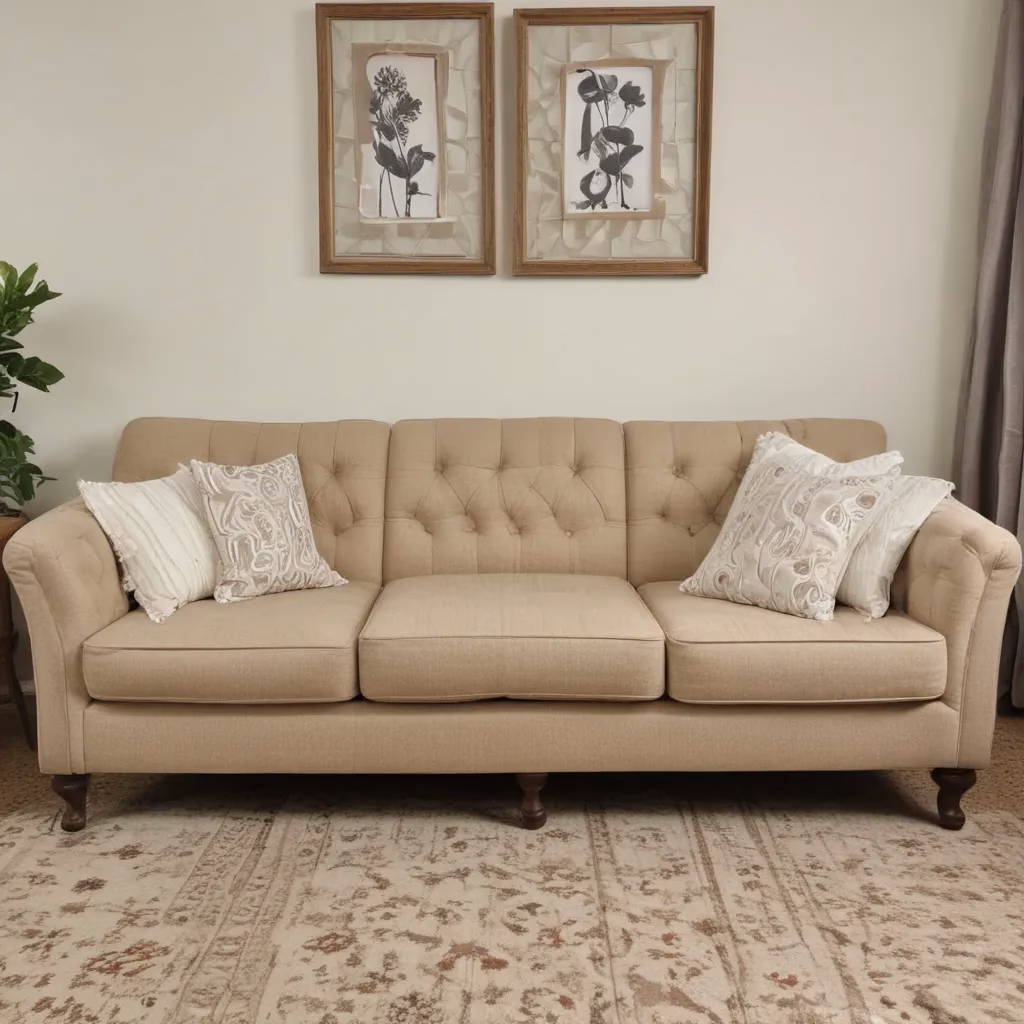 Thrifted Finds and Vintage Treasures: Sofa Styling on a Budget