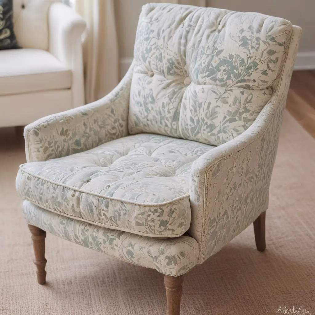 Upholstery Transformation: Refreshing Dated Fabrics