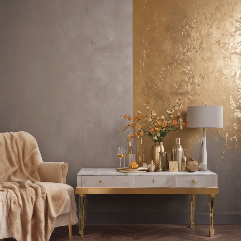 Warm Metallics Elevate Neutral Palettes for Sophisticated Modern Style