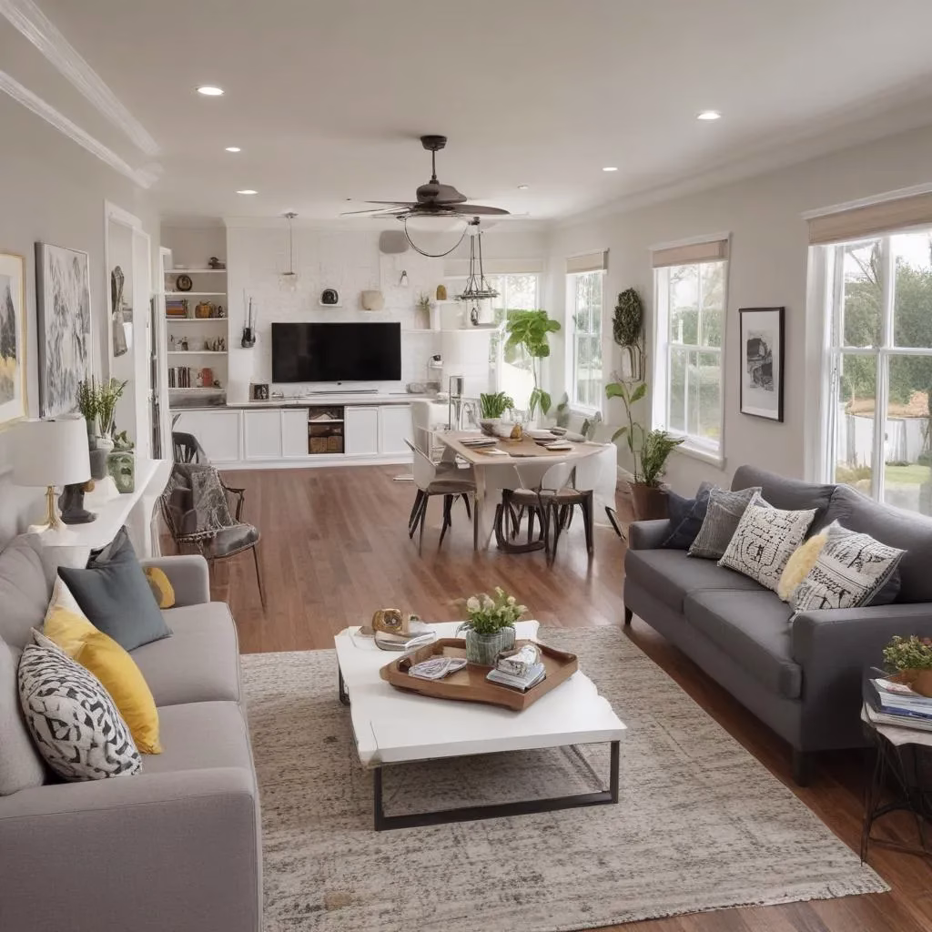 Arranging a Stylish Living Room in Compact Floorplans