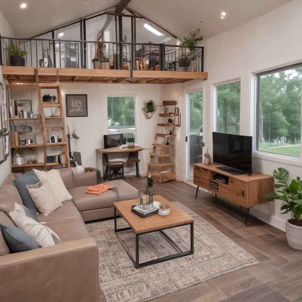 Arranging a Visually Cohesive Living Room in Tiny Homes and Apartments
