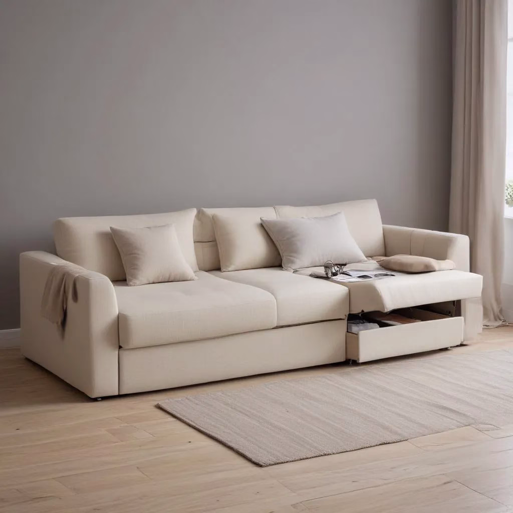 Multifunctional Sofas: Seating, Sleeping and Storage in One Versatile Piece